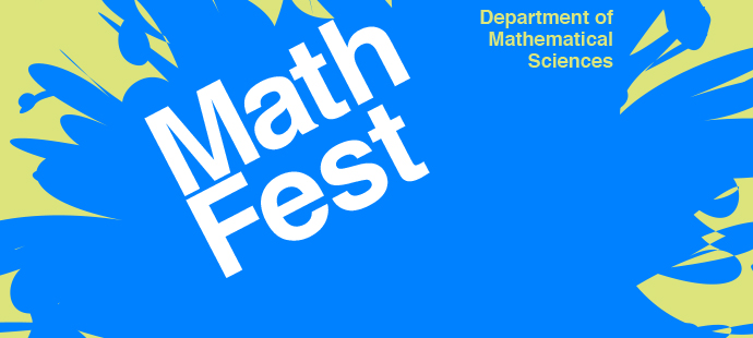 Math Fest, Tuesday, October 3rd